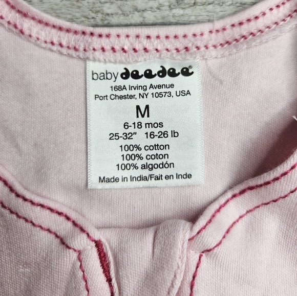 Baby DeeDee Sleep Sack sleepsack Pink Medium 6-18 months - Picture 4 of 4